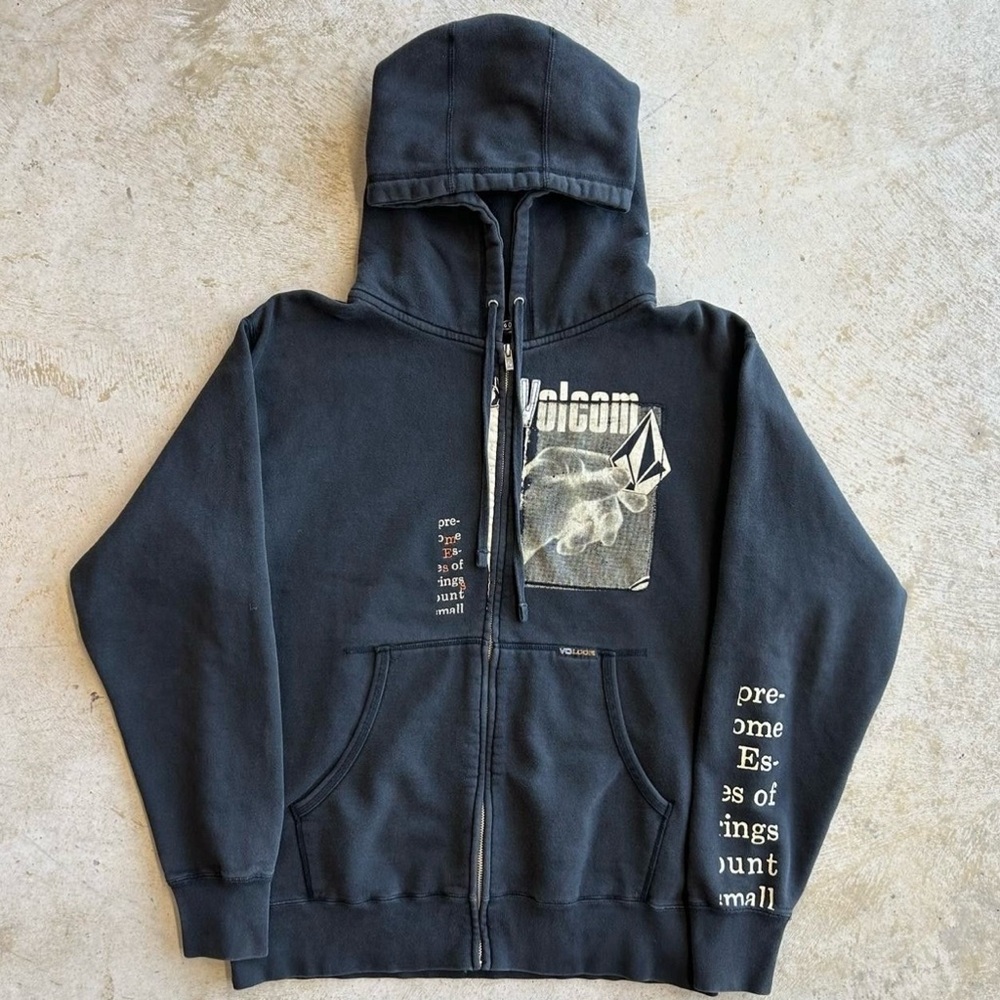 RARE Volcom Zip-Up Y2K